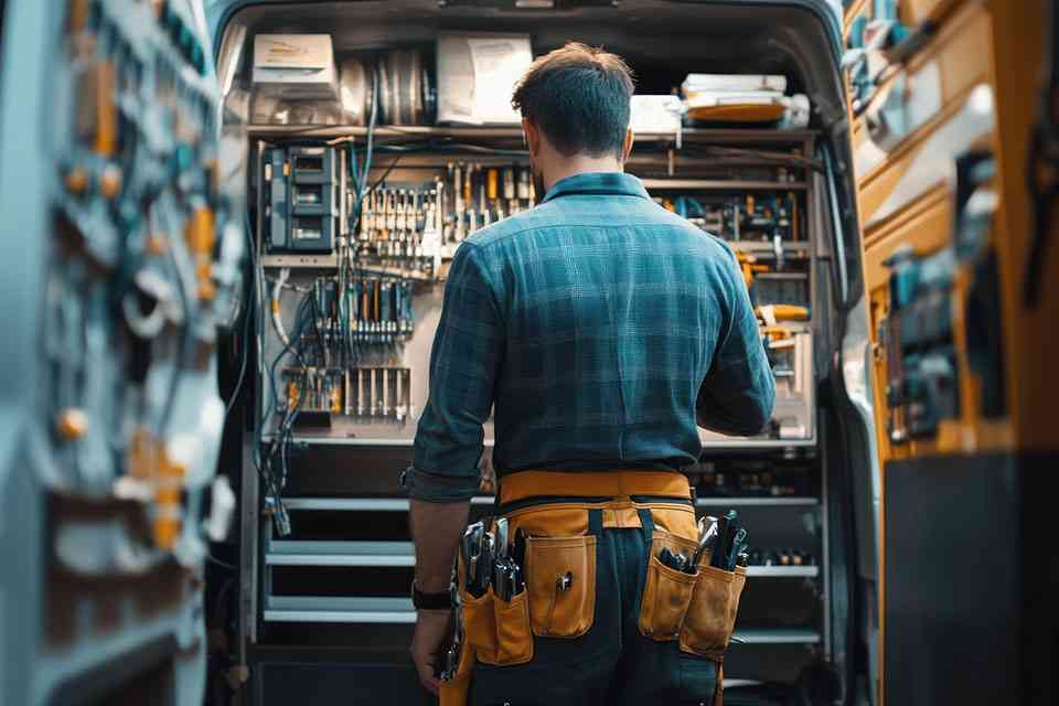 Handwerker vor Werkbank - © WITTAYA ANGMUJCHA - stock.adobe.com