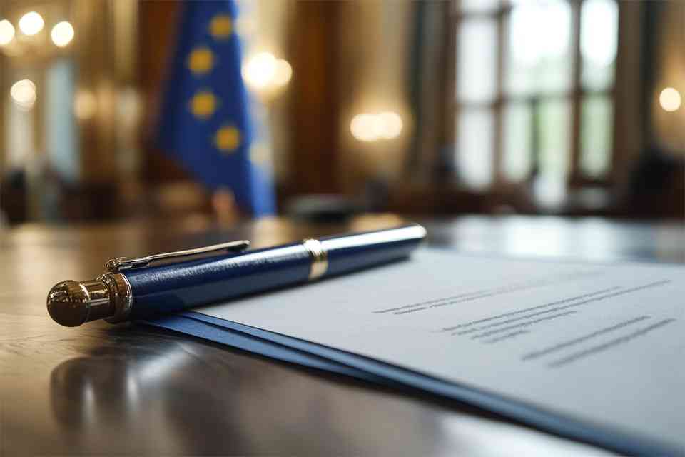 Dokument und Kugelschreiber - © Michael - stock.adobe.com